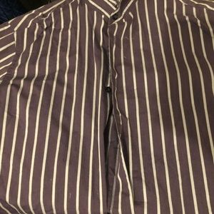 John Henry Modern Fit Purple Dress shirt